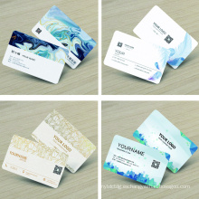 Impresión de tarjeta de tarjeta de presentación especial personalizada